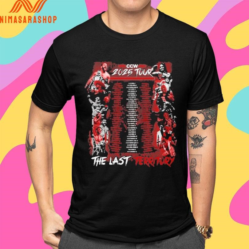 Ccw 2025 Tour The Last Territory Shirts