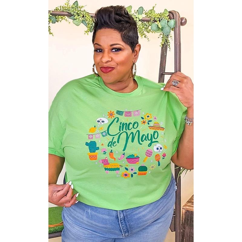 Celebrate Cinco De Mayo Adult Graphic Shirt Hoodie Sweatshirt | PrintMintTees.com