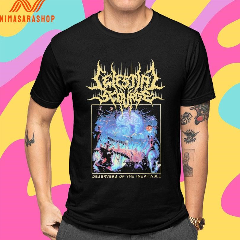 Celestial Scourge Observers Of The Inevitable Shirts