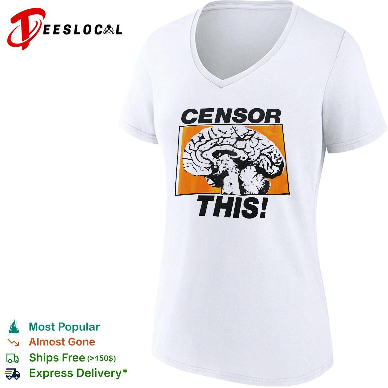 Censor this brain shirt