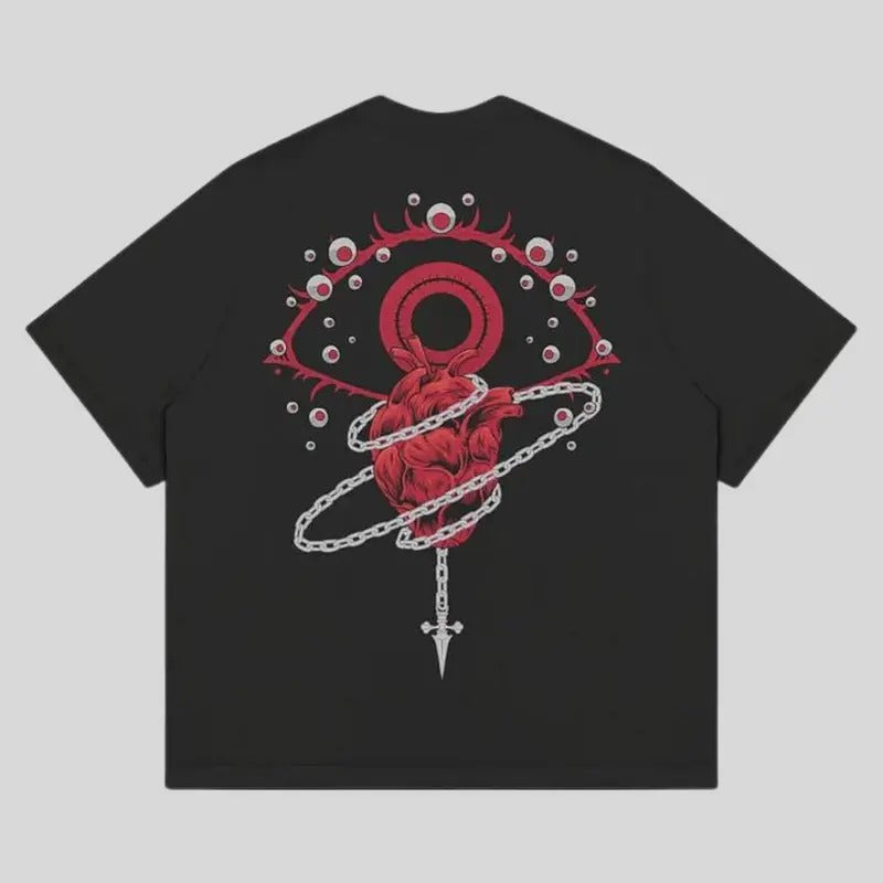 Chainnn Jailll - Hunterrr X hunterrr shirt Anime Oversize T-Shirt, Classic T-shirt Cotton, Chainnn Jailll