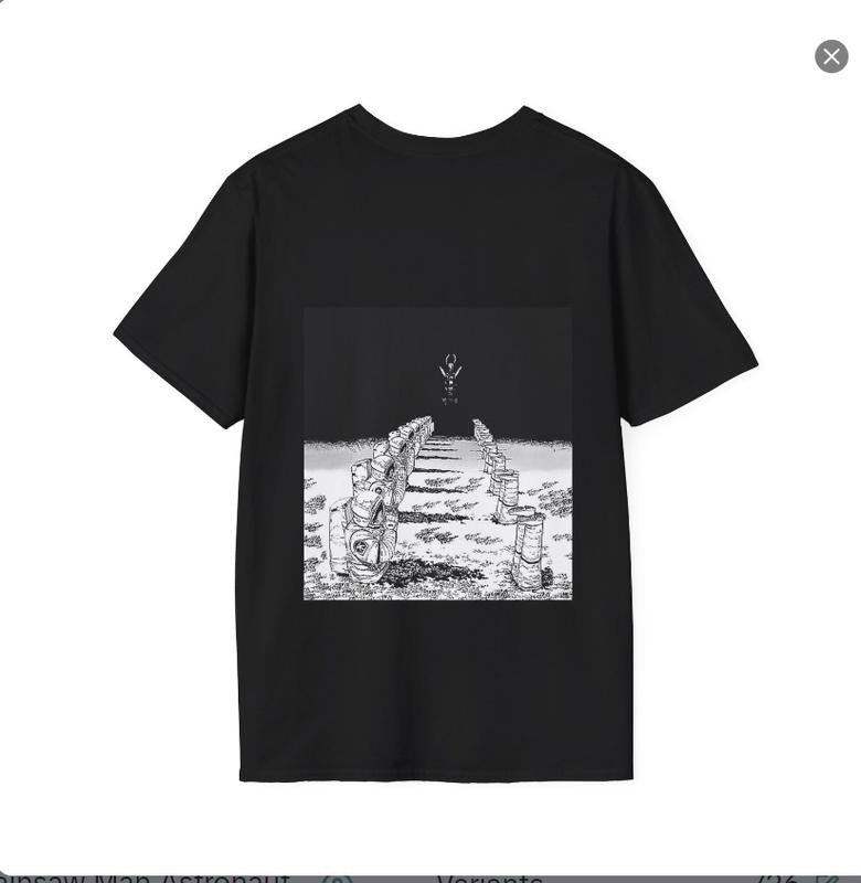 Chainsaw Man Astronaut T-shirt,Y2k Japanese Manga Shirt, Unisex Sizes, Anime Unisex Tshirt Hoodie Sweatshirt