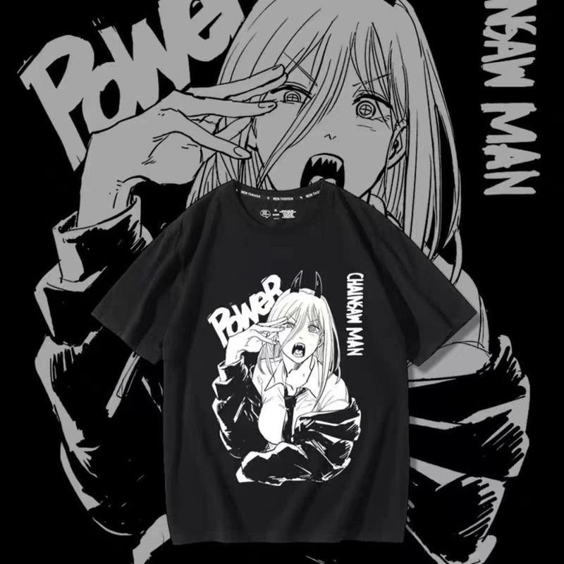 Chainsaw Man Power Anime T-shirt| Chainsaw man Anime Tshirt, Sweatshirt, Hoodie | PrintMintTees.com