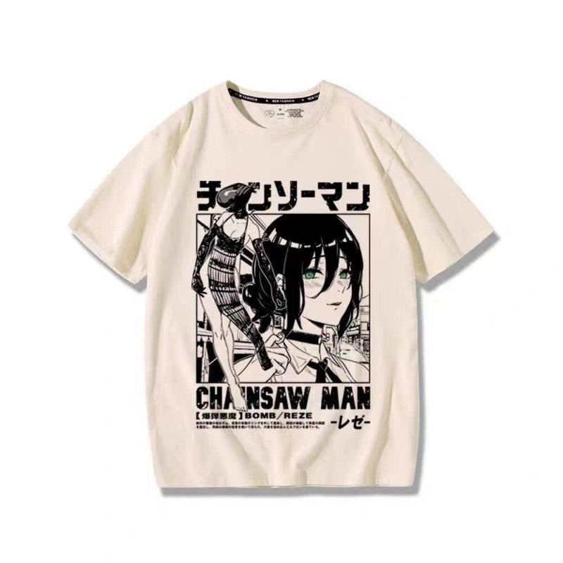 Chainsaw Man Reze T-shirts Sweatshirt, Hoodie, Comfort Colors | PrintMintTees.com