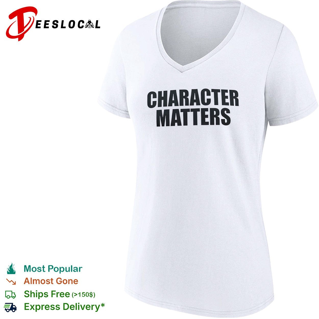 Character Matters inspirational shirt