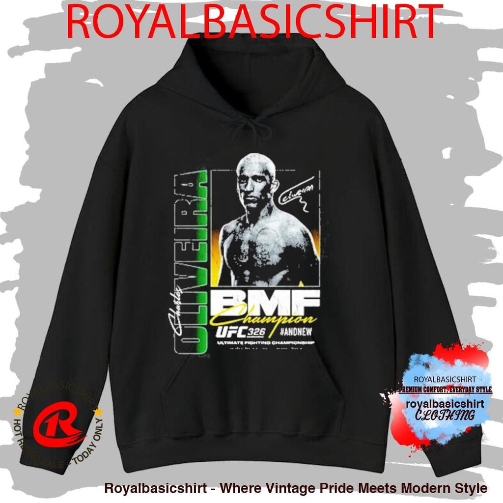 Charles Oliveira Ufc 326 #andnew Bmf Champion Boxy Shirt