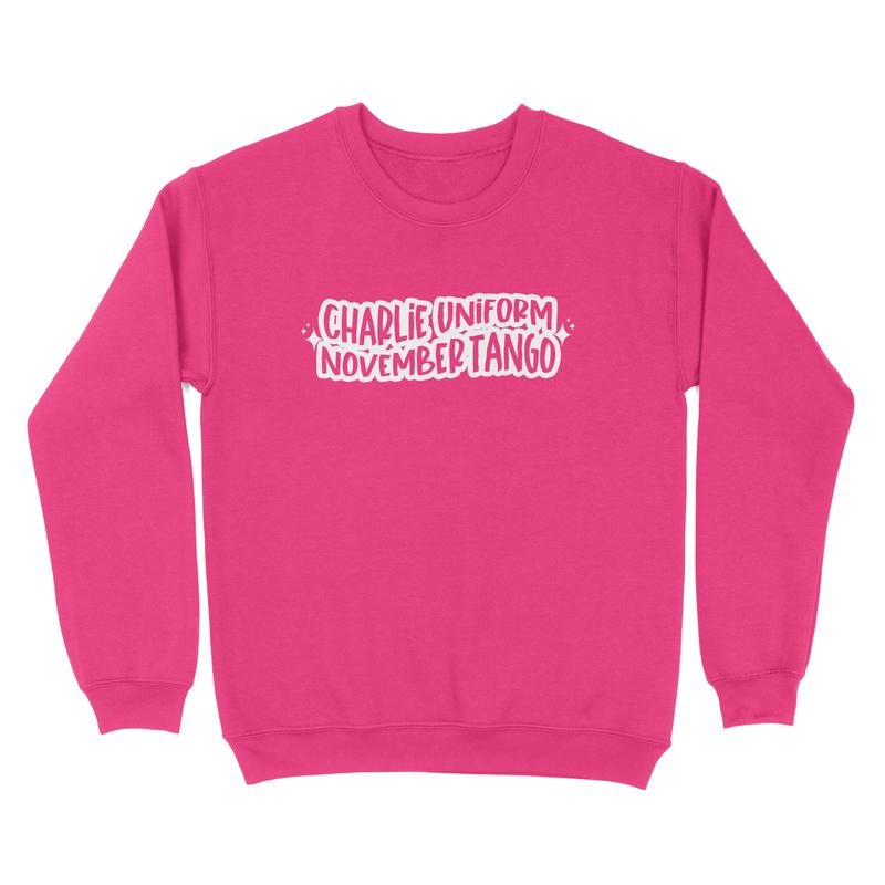 Charlie Uniform November Tango Crewneck Sweatshirt Shirt Hoodie | PrintMintTees.com