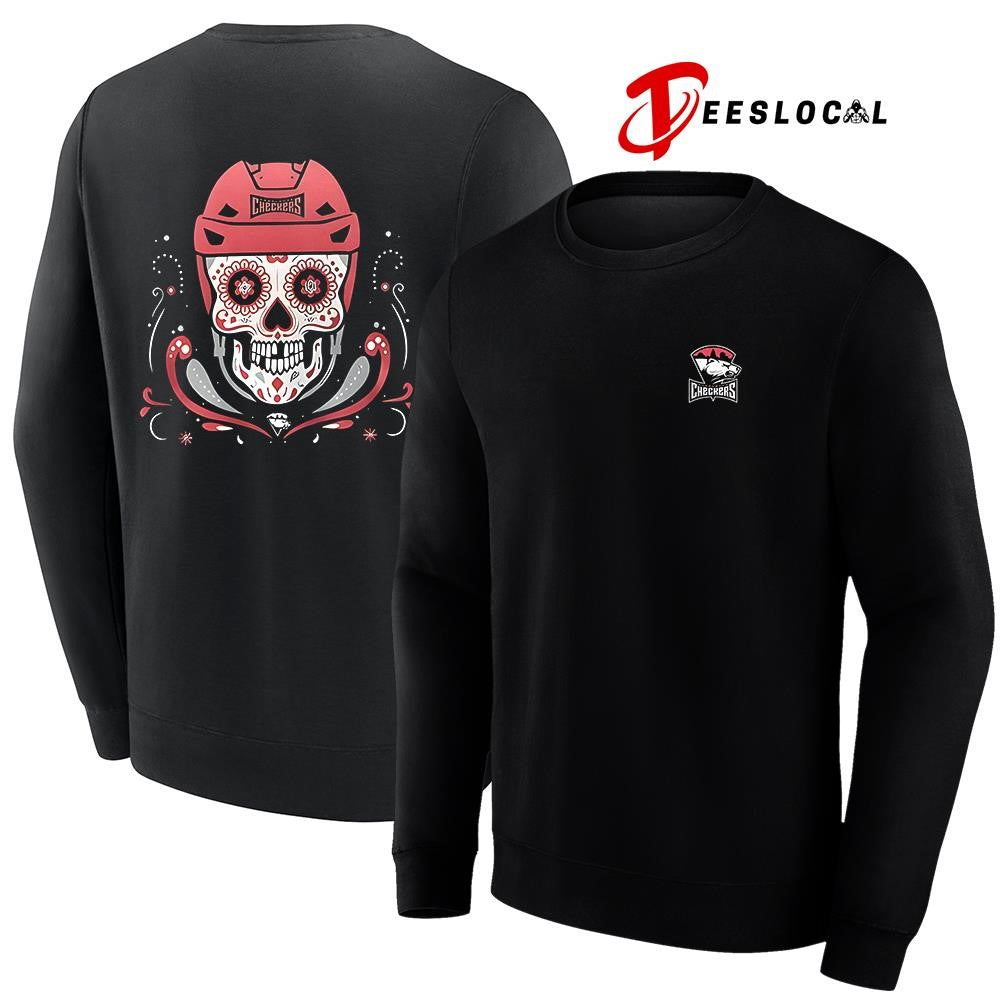 Charlotte Checkers Hispanic Heritage skull shirt