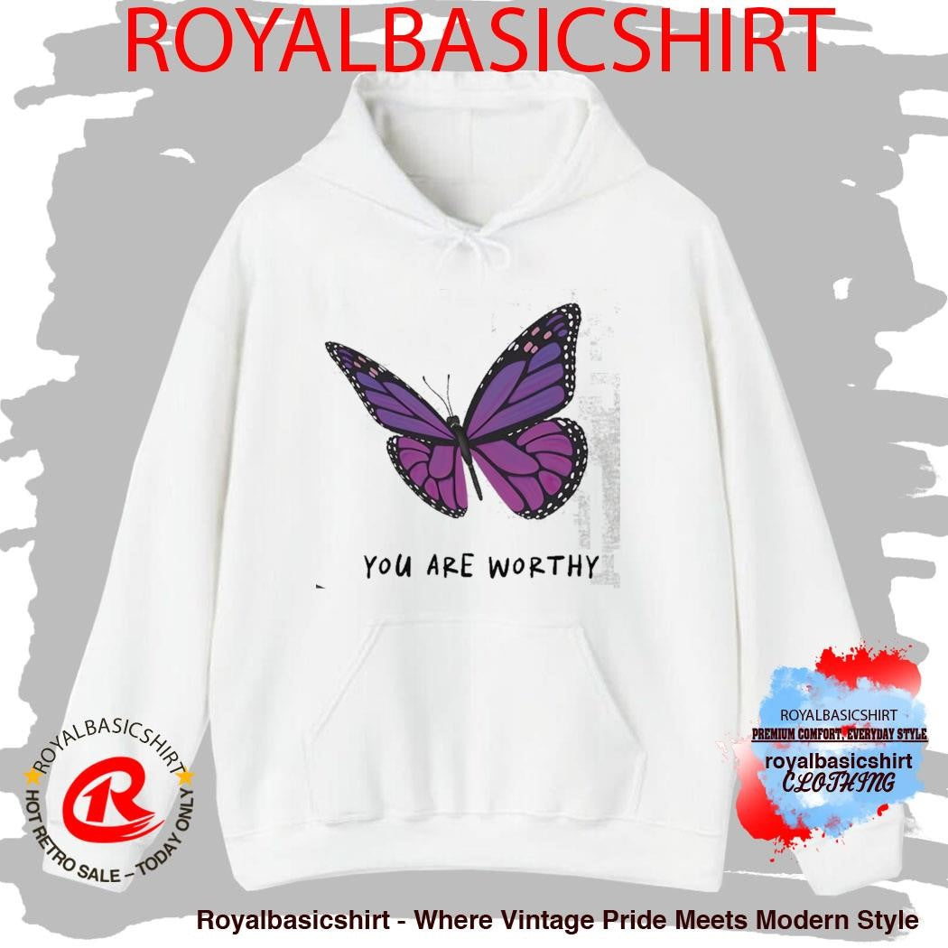 Charlotte Flair You Are Worthy Butterfly Shirt