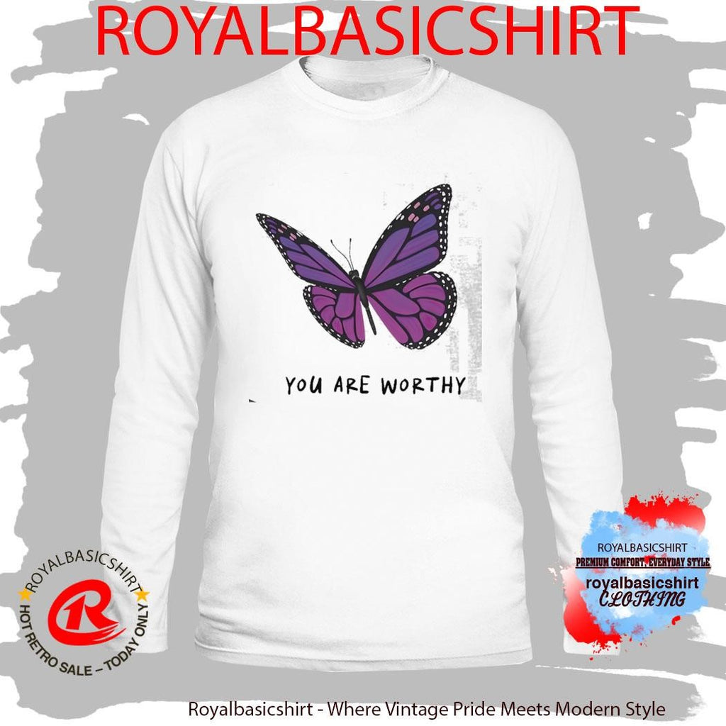 Charlotte Flair You Are Worthy Butterfly Shirt