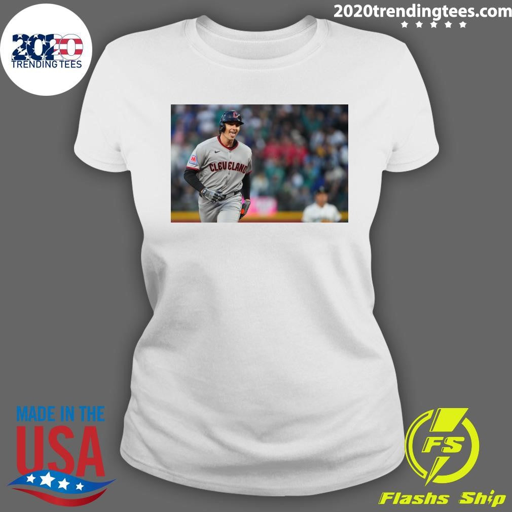 Chase DeLauter of Cleveland Guardians Shirt