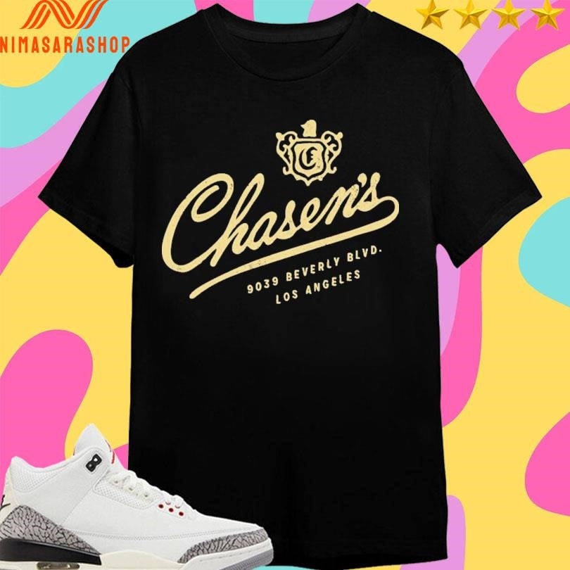 Chasen’s 9039 Beverly Blvd Los Angeles Shirts