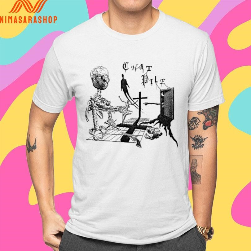 Chat Pile Ivory Crosses Shirts