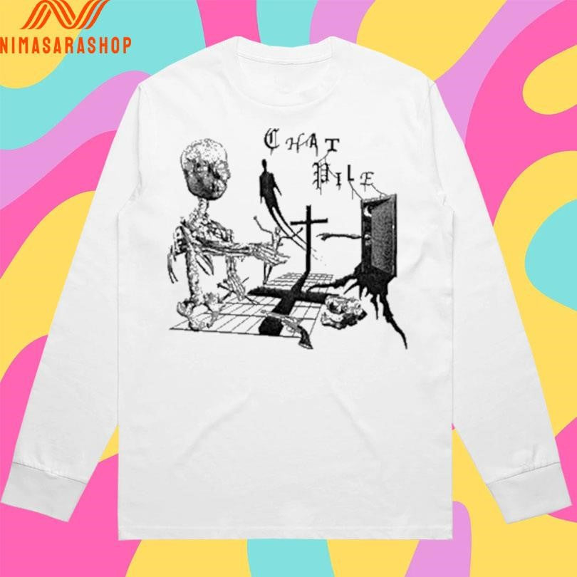 Chat Pile Ivory Crosses Shirts