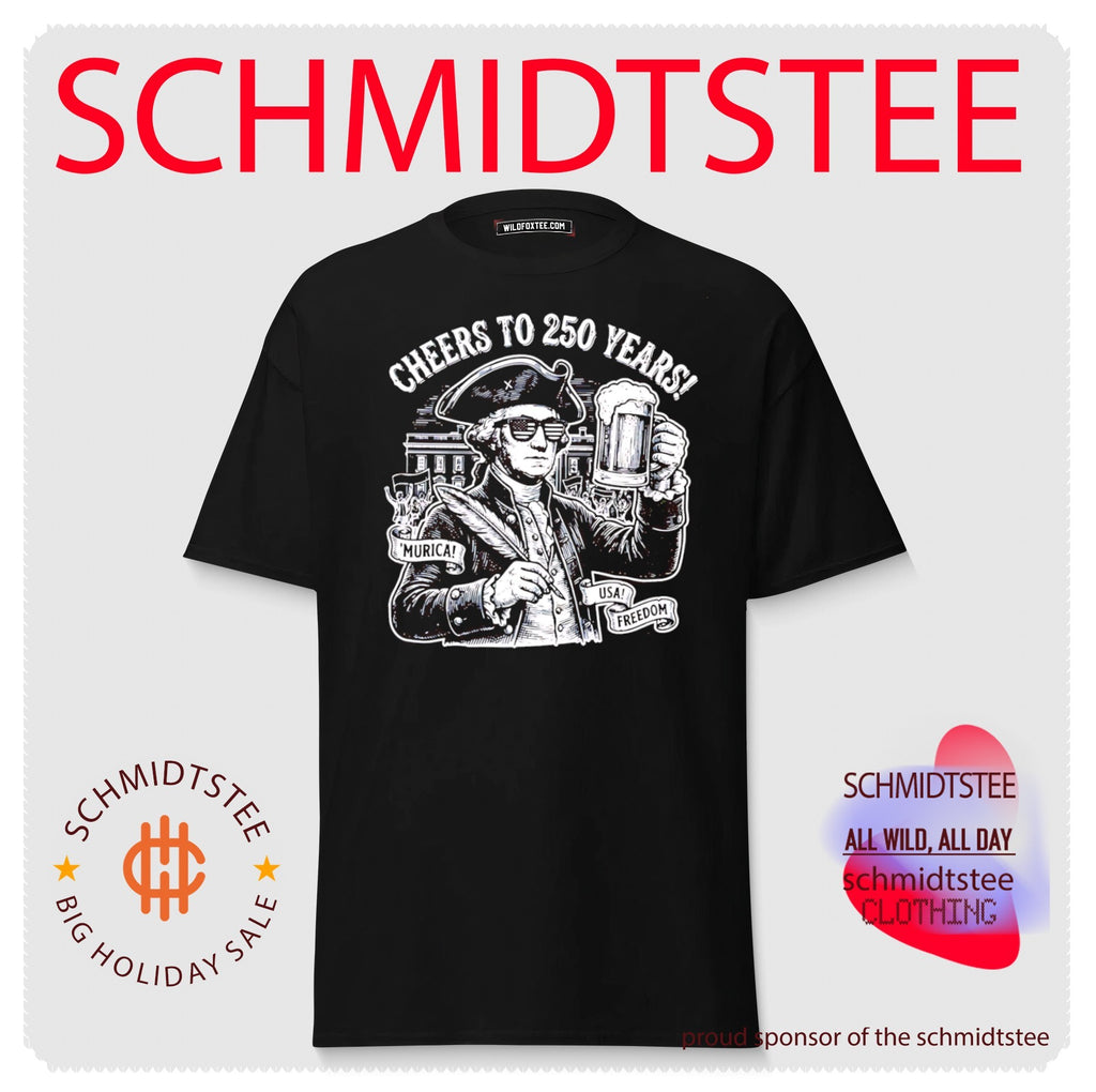 Cheers to 250 Years USA Freedom Murica shirt