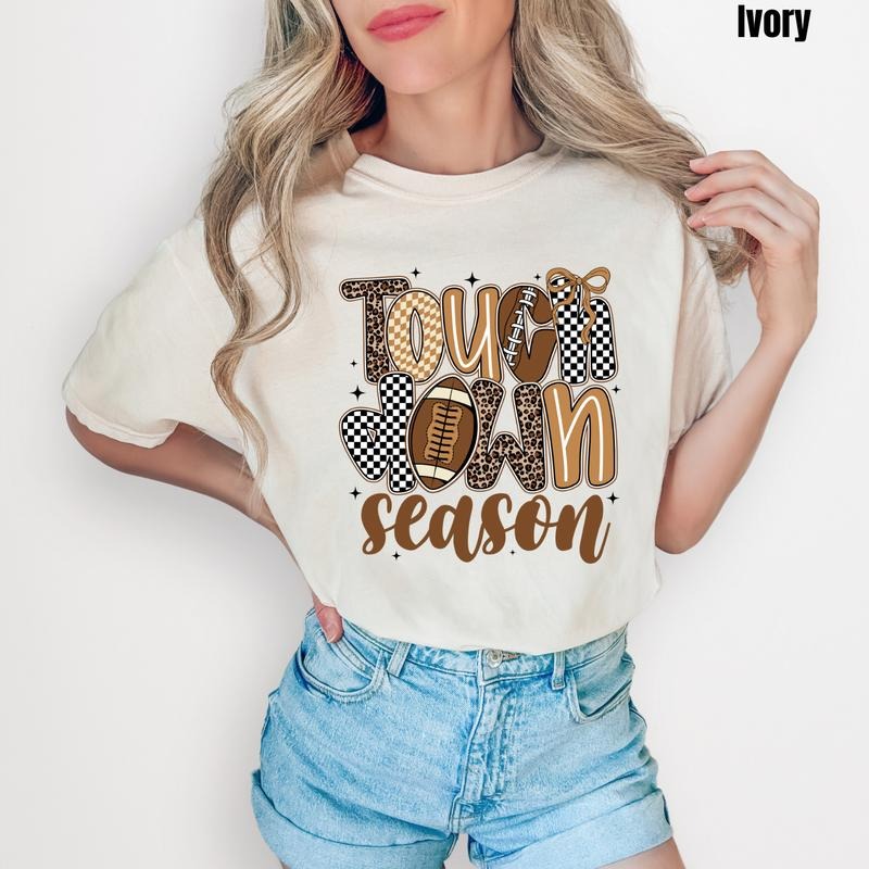 Cheetah Checker Touchdown Season Comfort Colors T-Shirt 'NLB' Hoodie, Sweatshirt | PrintMintTees.com
