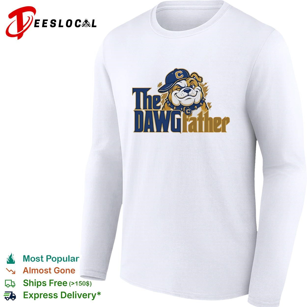 Chelsea High School Bulldogs The Dawg Father graphic shirt