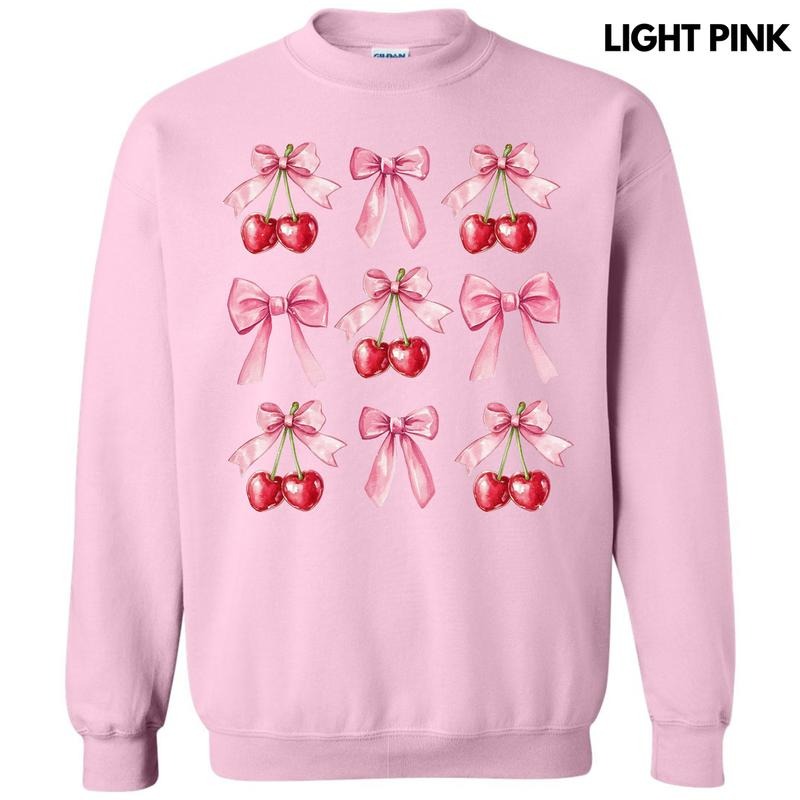 Cherry Collage Coquette Sweatshirt 'NLB' T-Shirts, Hoodie | PrintMintTees.com