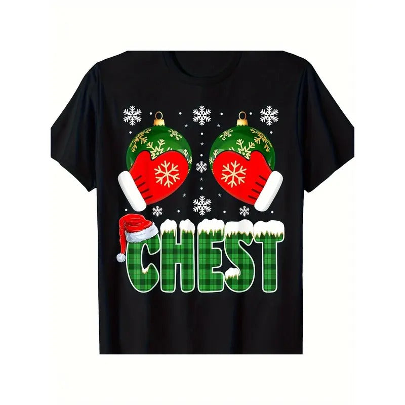 Chestnuts Matching Family Funny Chest Nuts Christmas Couples T-Shirt-220g 100% Cotton made in usa Hoodie Sweatshirt