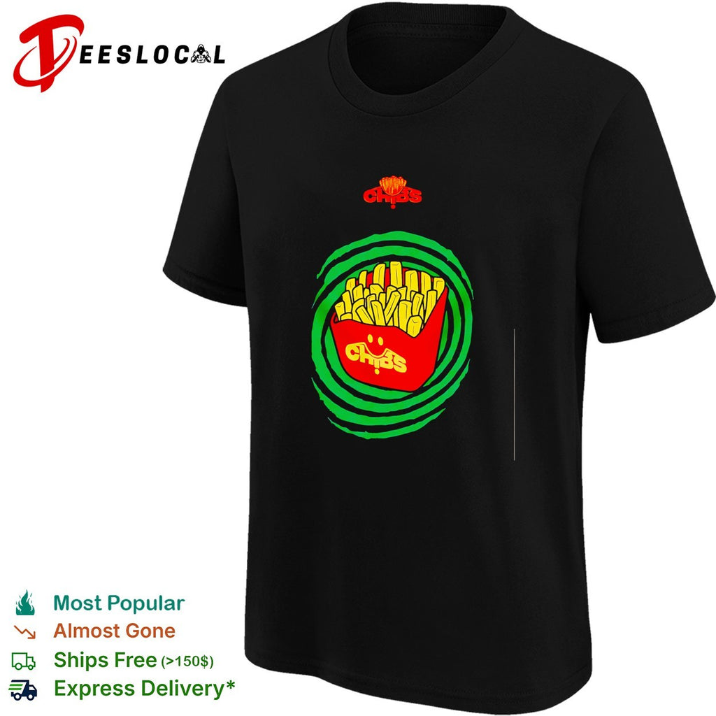 Chibs french fries food aesthetic shirt