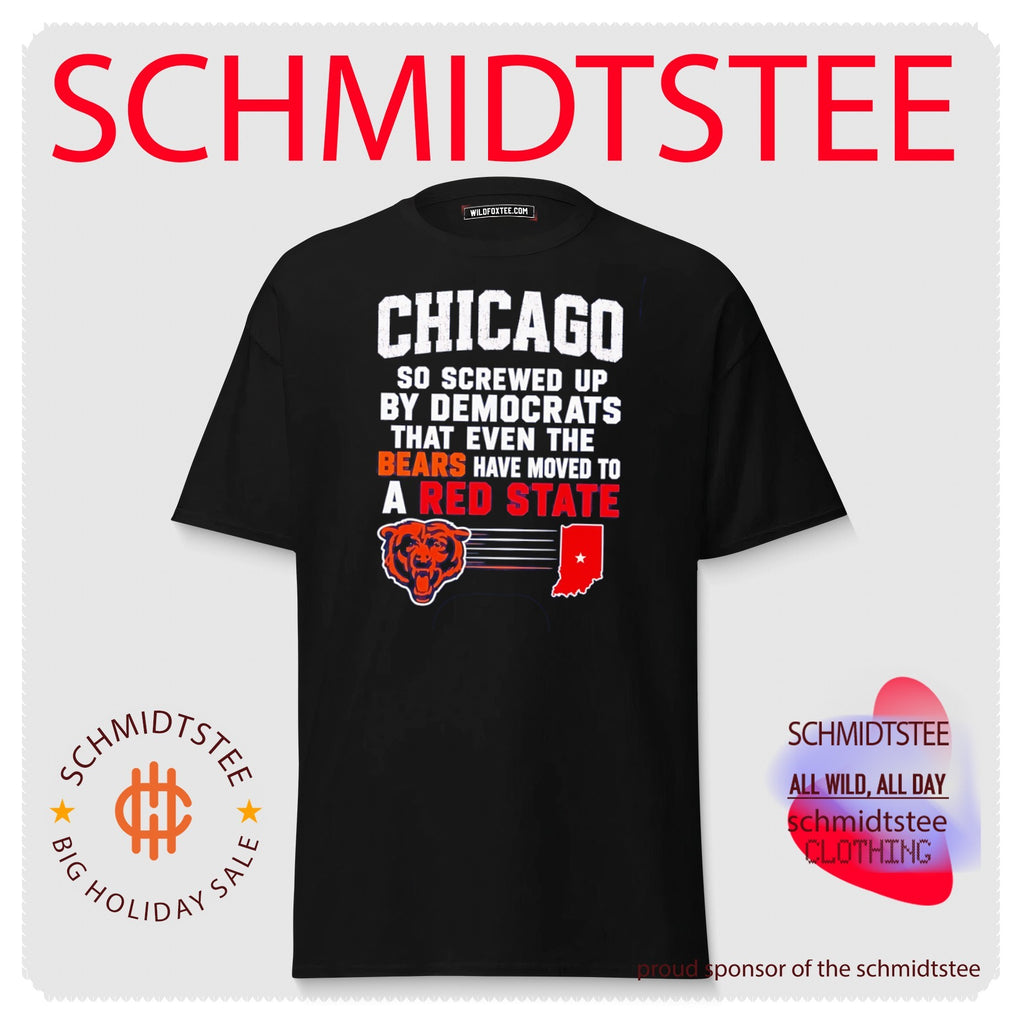 Chicago Bears so screwed up by democrats that even the bears shirt