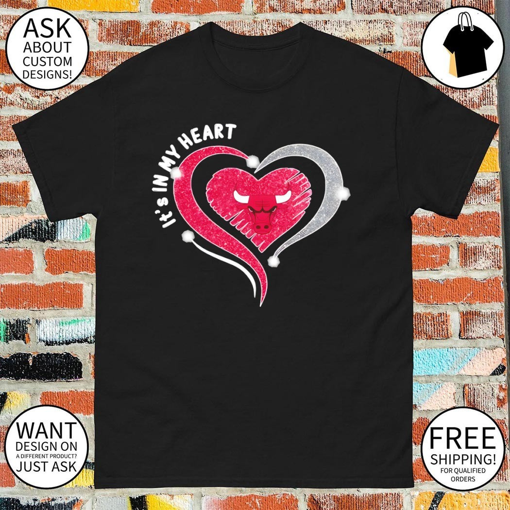 Chicago Bulls it’s in my Heart Basketball NBA 2026 shirt