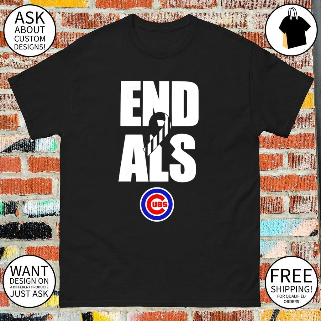 Chicago Cubs Baseball End Als MLB logo 2026 shirt