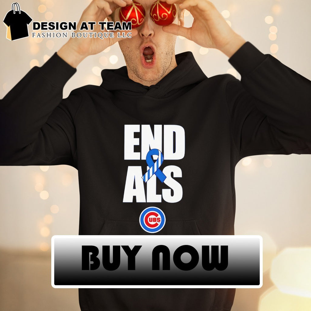 Chicago Cubs Nico Hoerner End ALS Awareness shirt