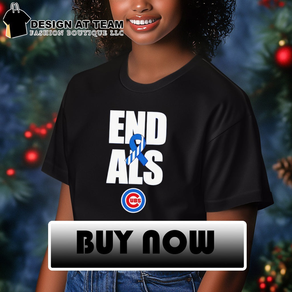 Chicago Cubs Nico Hoerner End ALS Awareness shirt