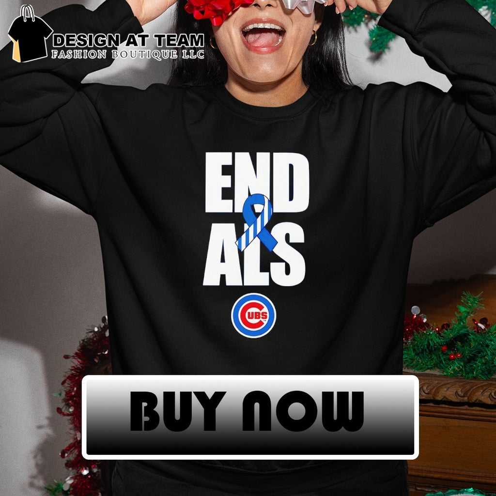 Chicago Cubs Nico Hoerner End ALS Awareness shirt
