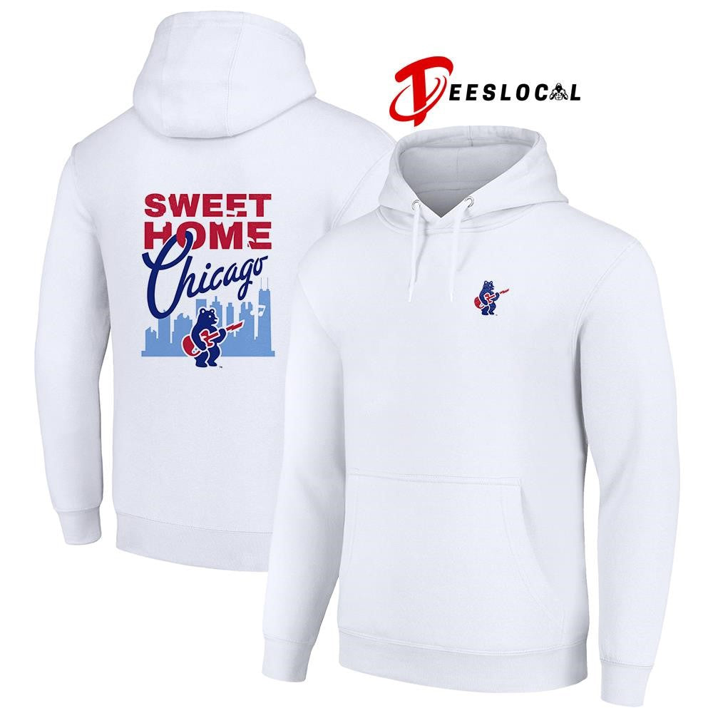 Chicago Cubs sweet home Chicago city skyline silhouette shirt