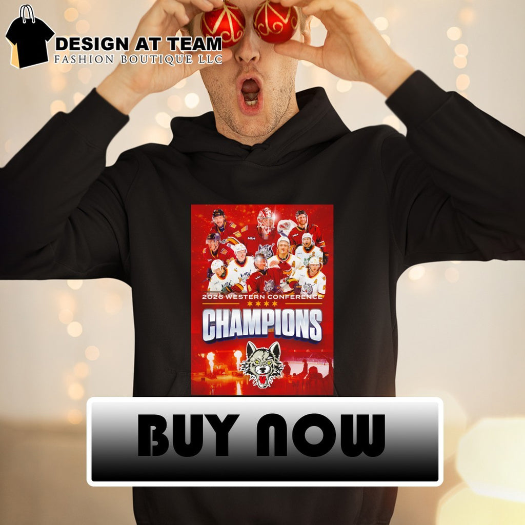 Chicago Wolves Hockey Western Conference 2026 Champions Game 7 shirt