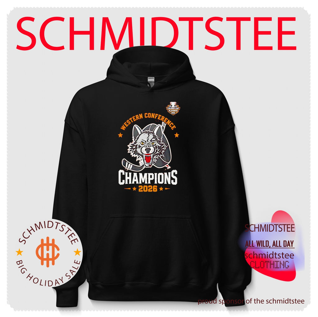 Chicago Wolves Wolf Pack Western Champions 2026 shirt