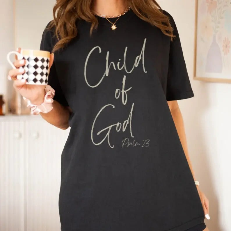 Child of God Christian Tee, Christian Shirt, Christian Streetwear, Unisex Child of God Shirt, Jesus Tee, Jesus Merch,...