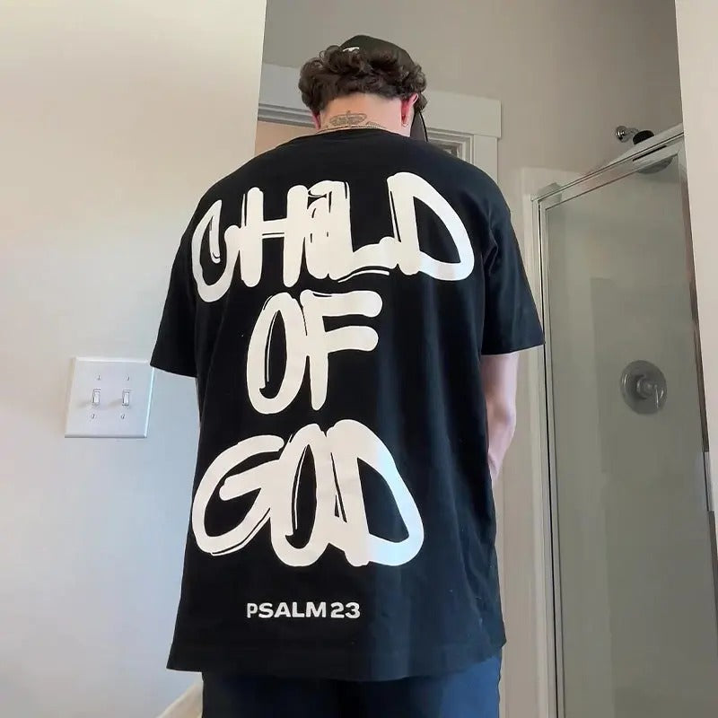 Child of God T-shirt Outfit Fitted Retro Clothing For Men For Women Hoodie Sweatshirt | PrintMintTees.com