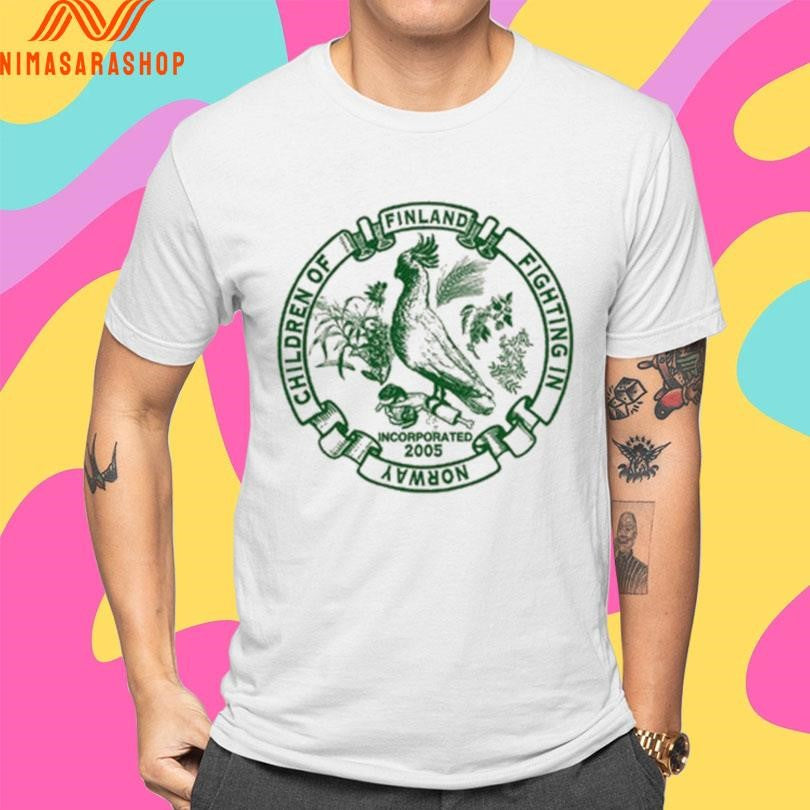 Children Of Finland Fighting In Norway Incorporated 2005 Shirts