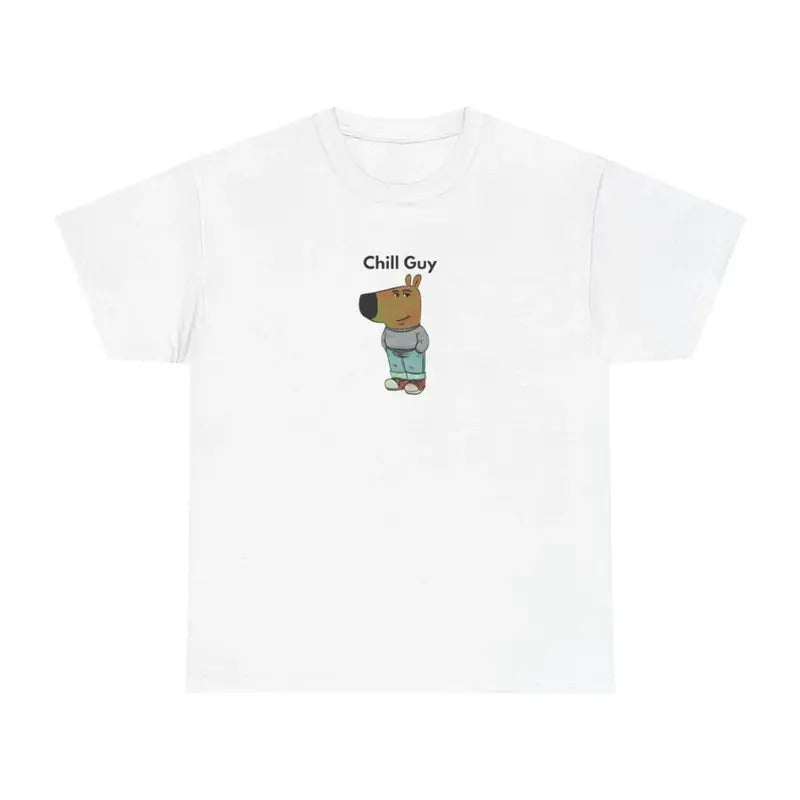 Chill Guy Shirt  - CopyViral Meme Shirt, Sarcastic Meme Shirts, Meme t-shirt- Menswear Shortsleeve Streetwear Hoodie...