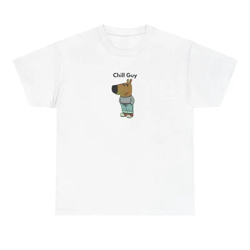 Chill Guy Shirt Meme Chill Guy Graphic Teestyle{n002}2 Hoodie Sweatshirt | PrintMintTees.com