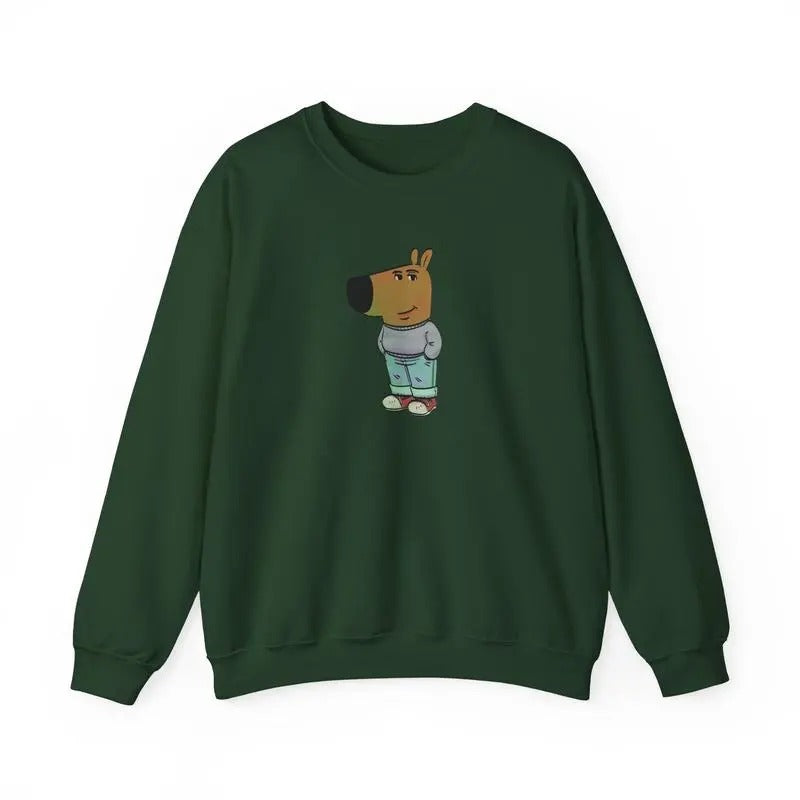Chill Guy Sweatshirt, Just Chill Guy Unisex Tee, Funny Sweatshirt, Chill Guy Meme, Classic Tee Womenswear and Menswear...