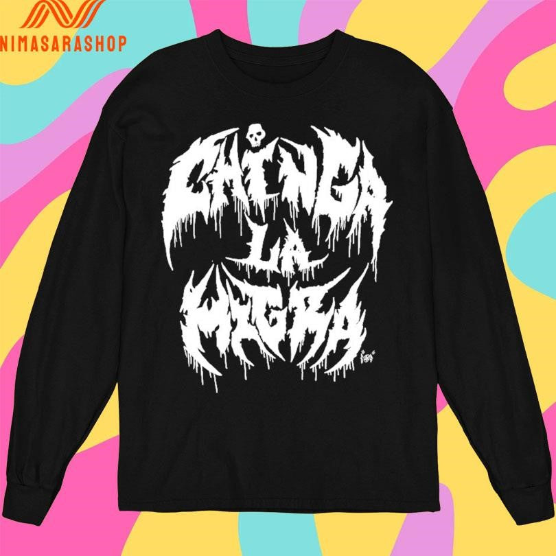 Chinga La Migra Metal Font Era Ov Failure Shirts