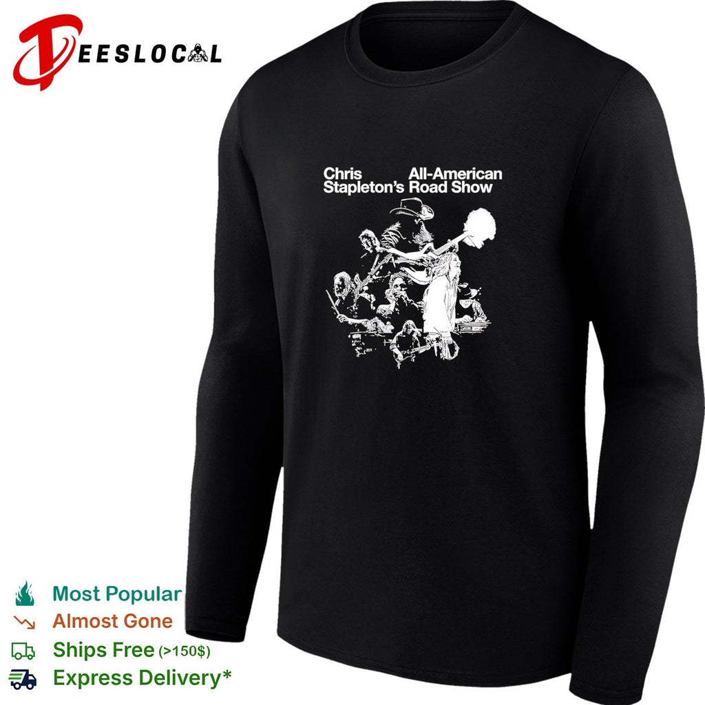 Chris Stapleton all American road show band shirt