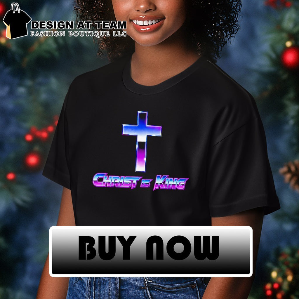 Christ is King Synthwave shirt