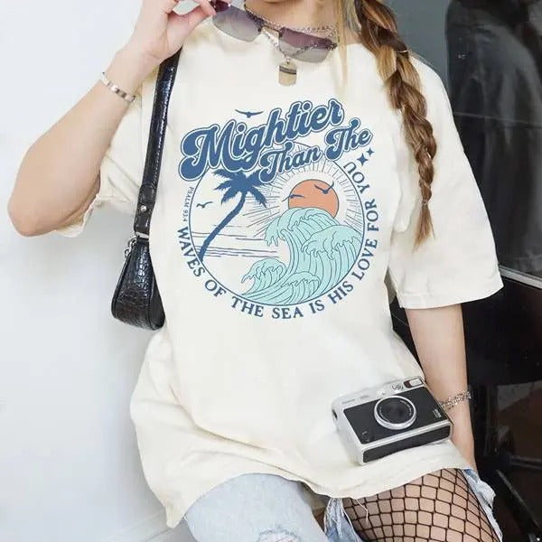 Christian Bible Verse Christian Apparel Christian Beach Shirt Bible Verse shirt Religious Shirt, Jesus Shirt Christian...
