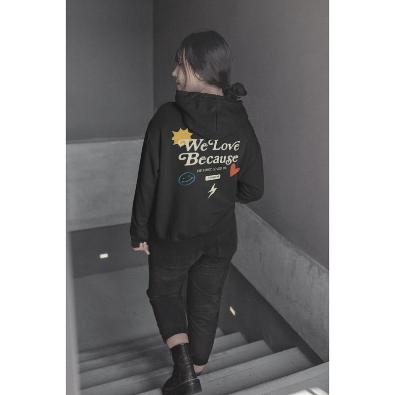 Christian Hoodies Christian Merch Christian Hoodie Verse Shirt Christian Apparel Trendy Hoodie Back Print Hoodie...