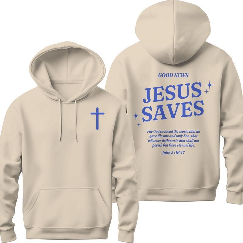 Christian Hoodies,  Jesus Saves Hoodie, Faith Hoodie  T-shirt, sweater Sweatshirt | PrintMintTees.com