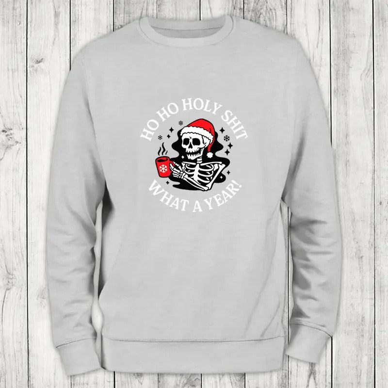 Christmas | What A Year Sweatshirt Shirt Hoodie | PrintMintTees.com
