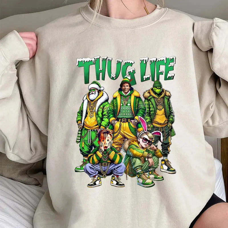 Christmas Crew Shirt, Christmas Movies Shirt, Xmas Graphic Tee Comfort Cotton style 02 Hoodie Sweatshirt | PrintMintTees.com