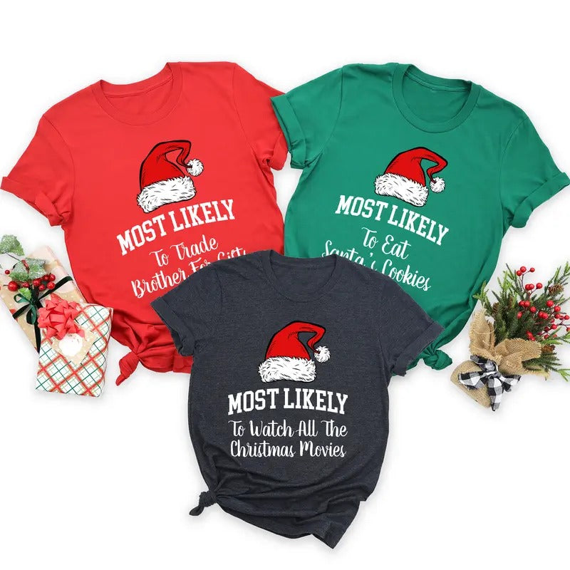 Family Party Most Likely Xmas 20 Womenswear Menswear T-Shirts, Hoodie, Sweatshirt