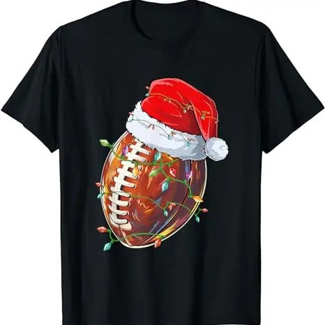 Christmas Football Team Santa Sports Design For Men T-shirt, Christmas Sweatshirt, Christmas Gift Sweatshirt, Christmas...