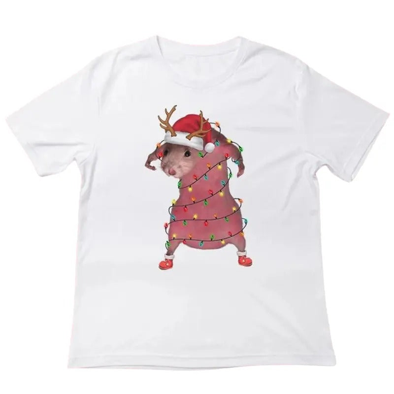 Christmas Mouse Ratz Shirt, Funny Christmas Shirt Hoodie Sweatshirt | PrintMintTees.com